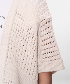 Dames vest ecru