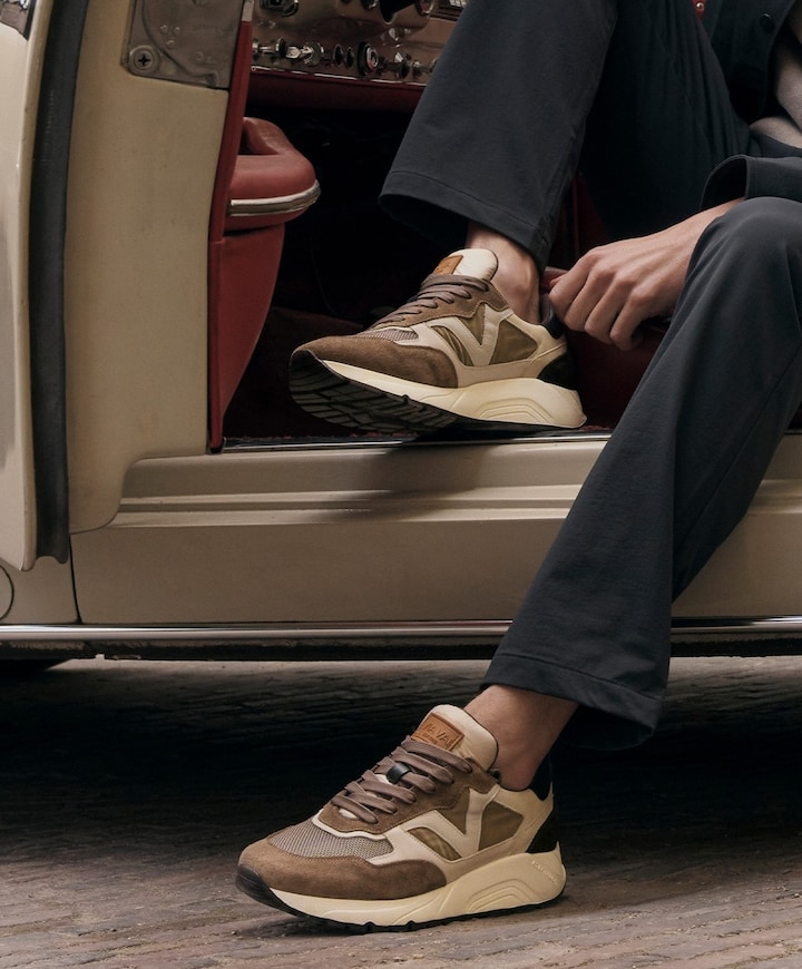 Owen Cody heren sneakers bruin