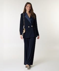 Dames blazer blauw