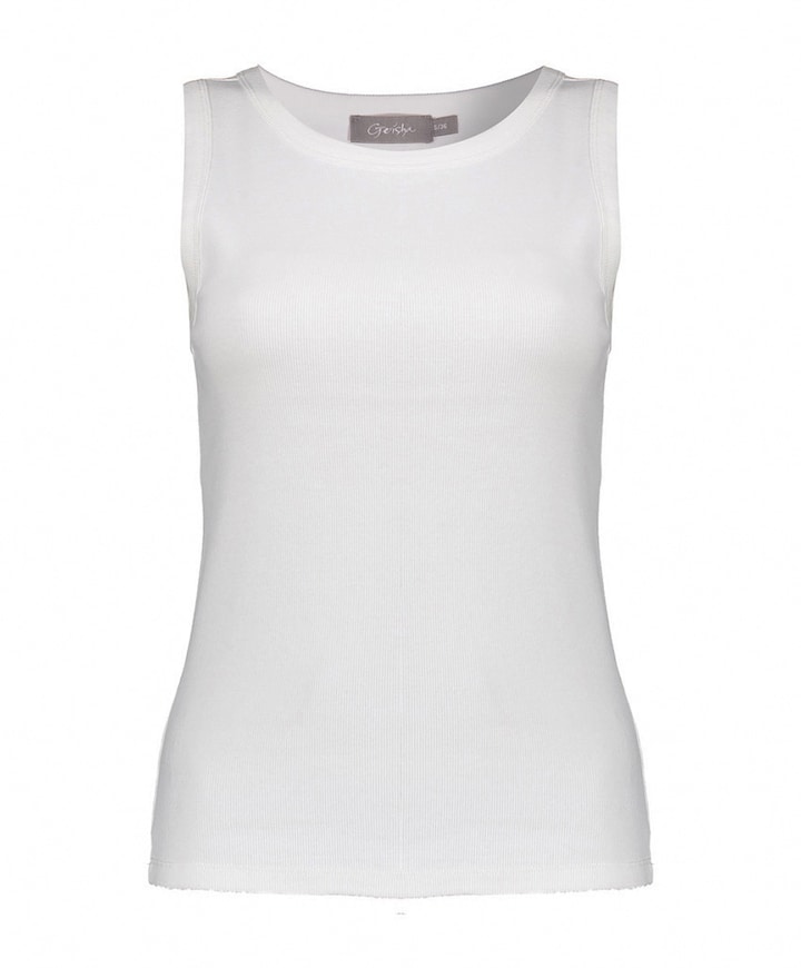 Dames top ecru