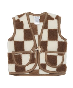 Uniseks gilet  bruin