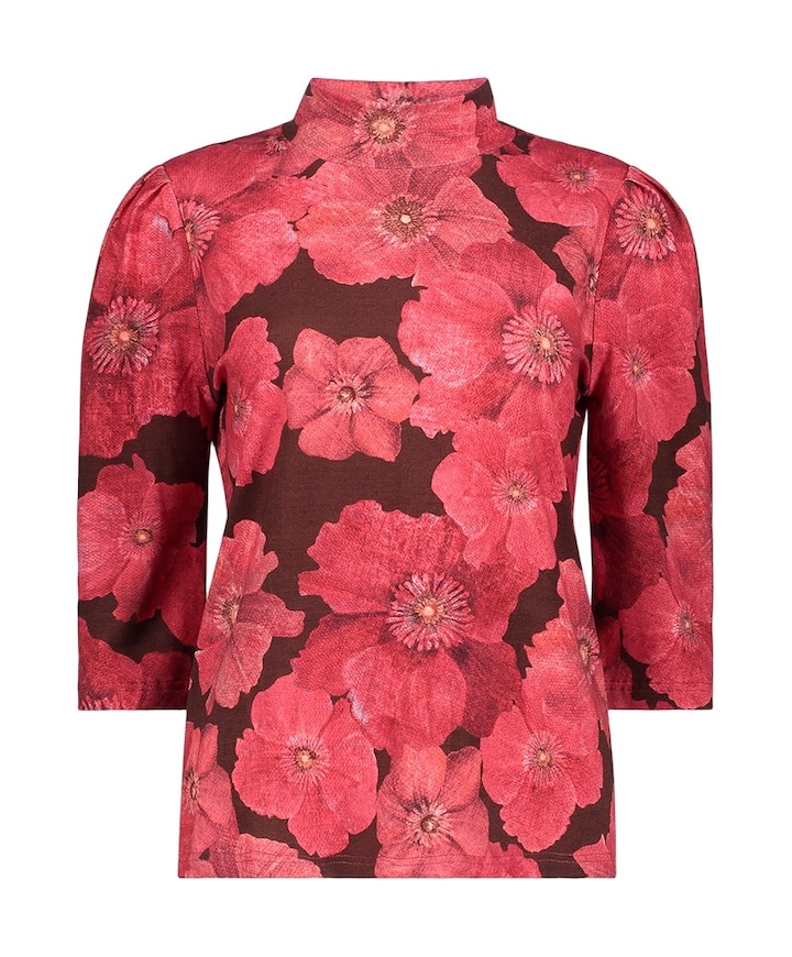 Dames top rood