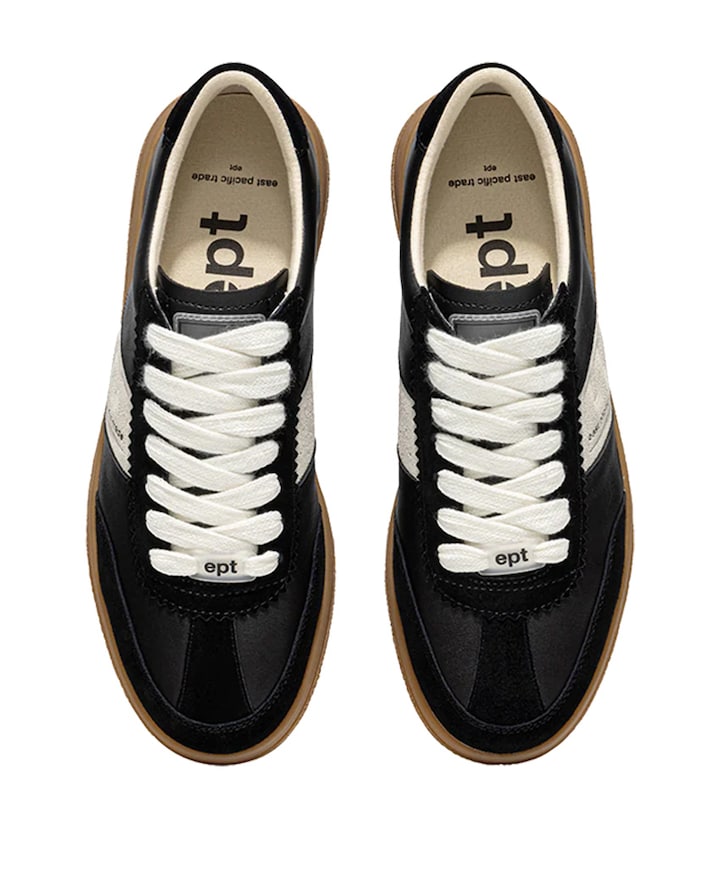 SANTOS dames sneakers zwart