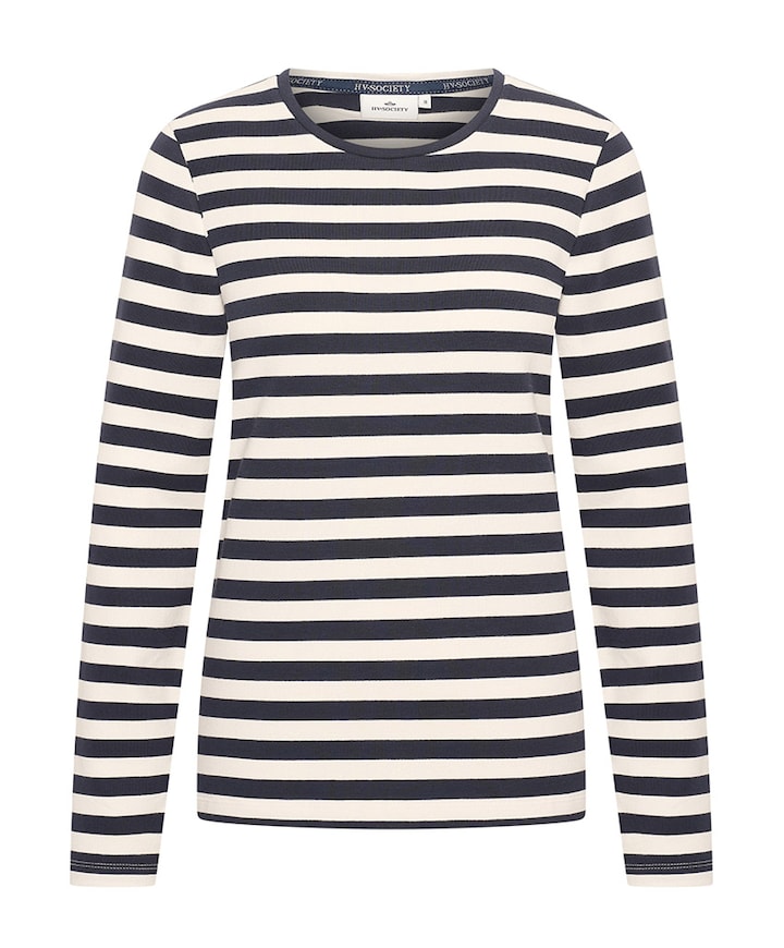 Dames longsleeve blauw