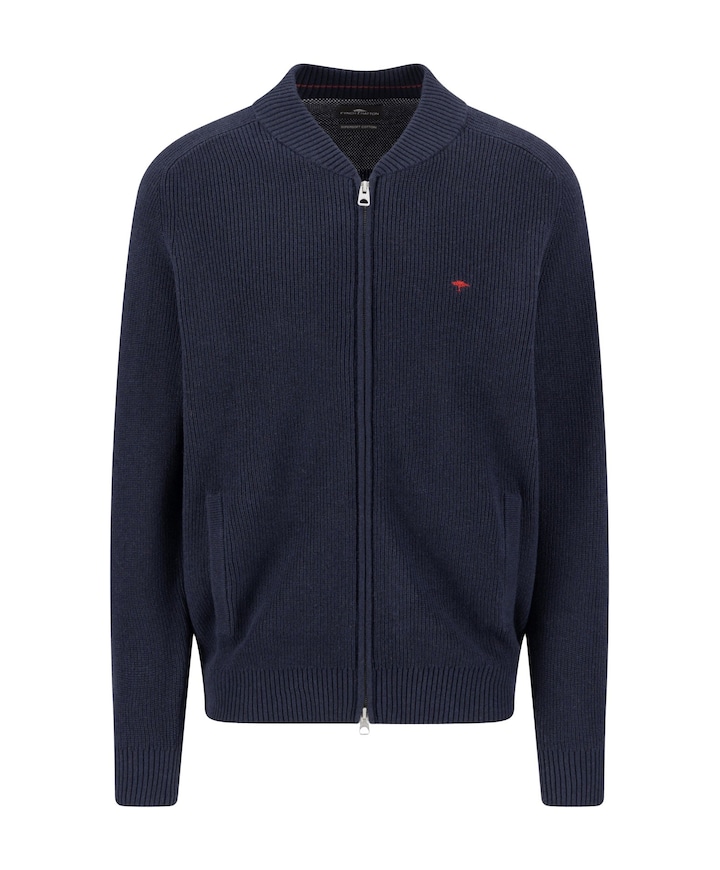 Heren vest blauw