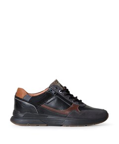 Connery heren sneakers zwart