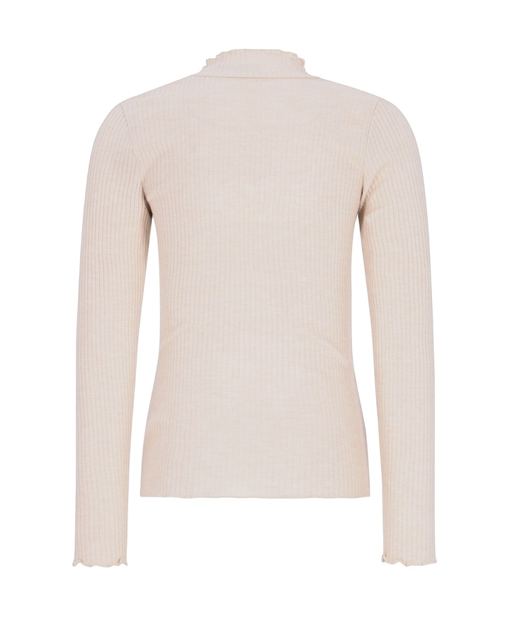 Meisjes longsleeve ecru