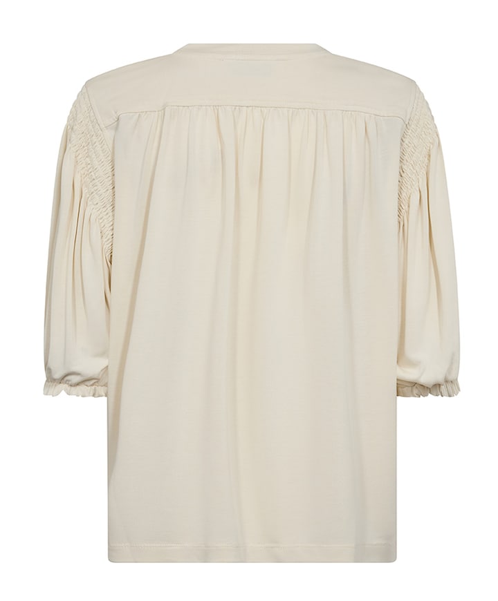 Dames longsleeve ecru