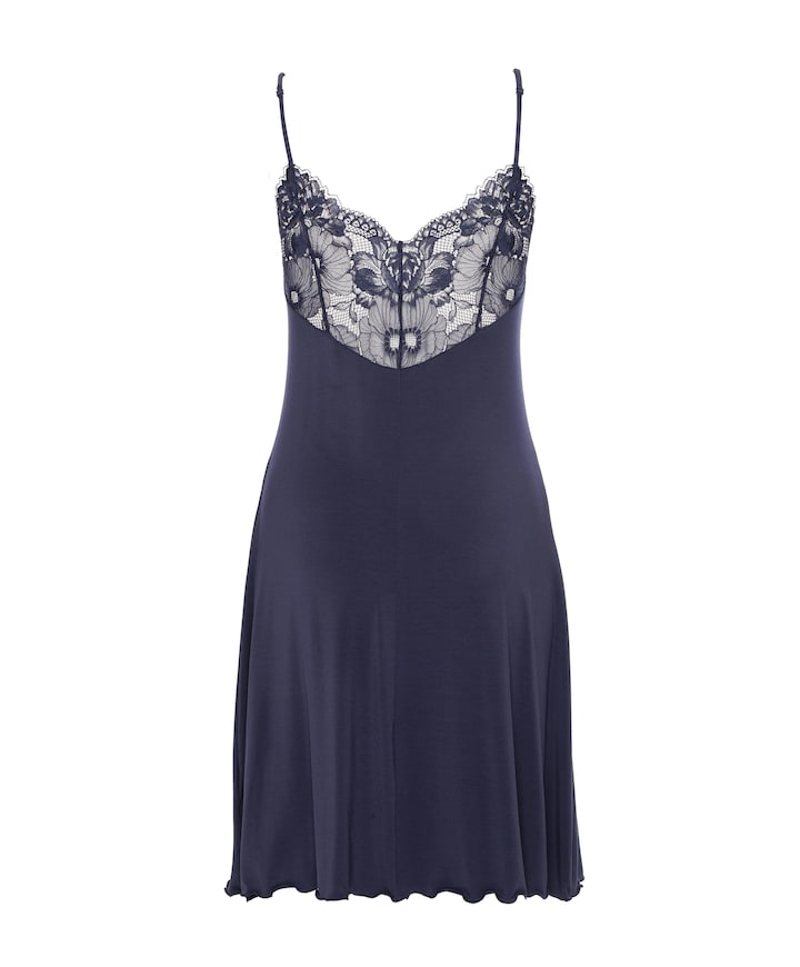 Dames nachthemd blauw