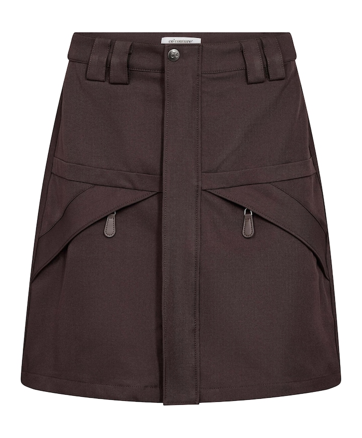 Dames rok bruin