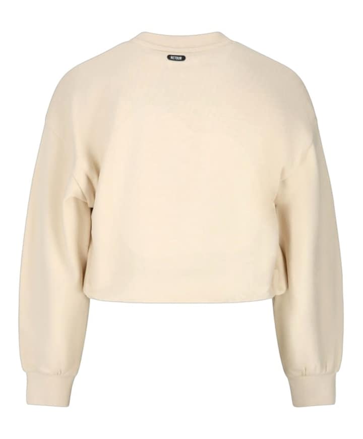 Meisjes trui beige
