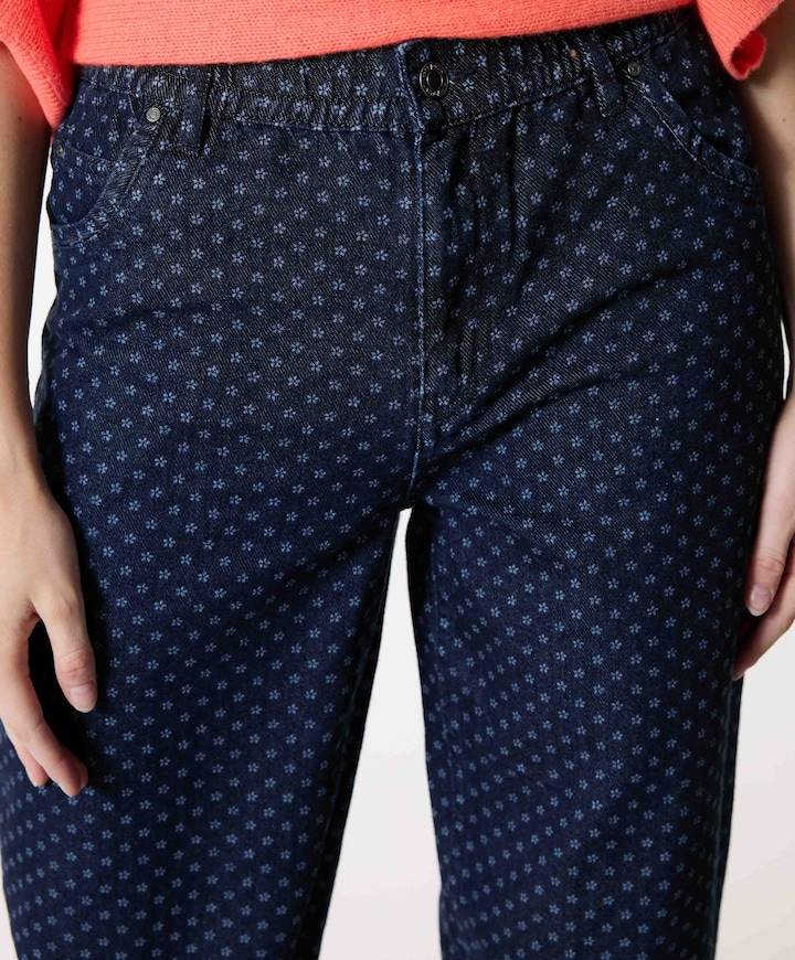 FQRINNA dames broek blauw