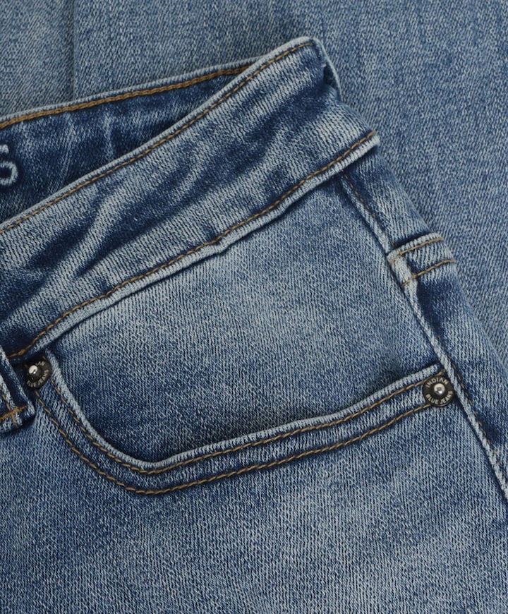 Straight Fit Light Jeans jongens jeans blauw