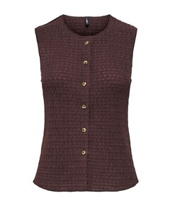 Dames top bruin