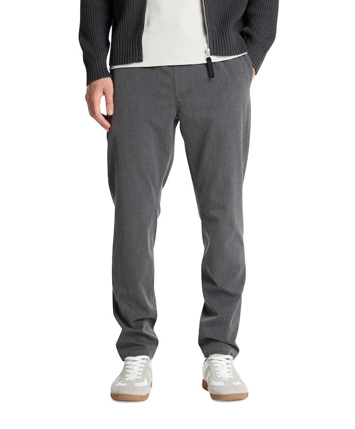 STONE DUAL heren broek grijs