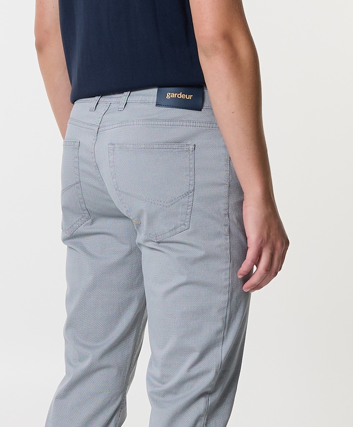 Hose 5-Pocket Modern Fit heren broek grijs