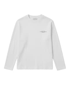 Heren longsleeve wit