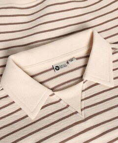 Jongens polo beige