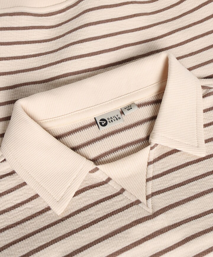 Jongens polo beige