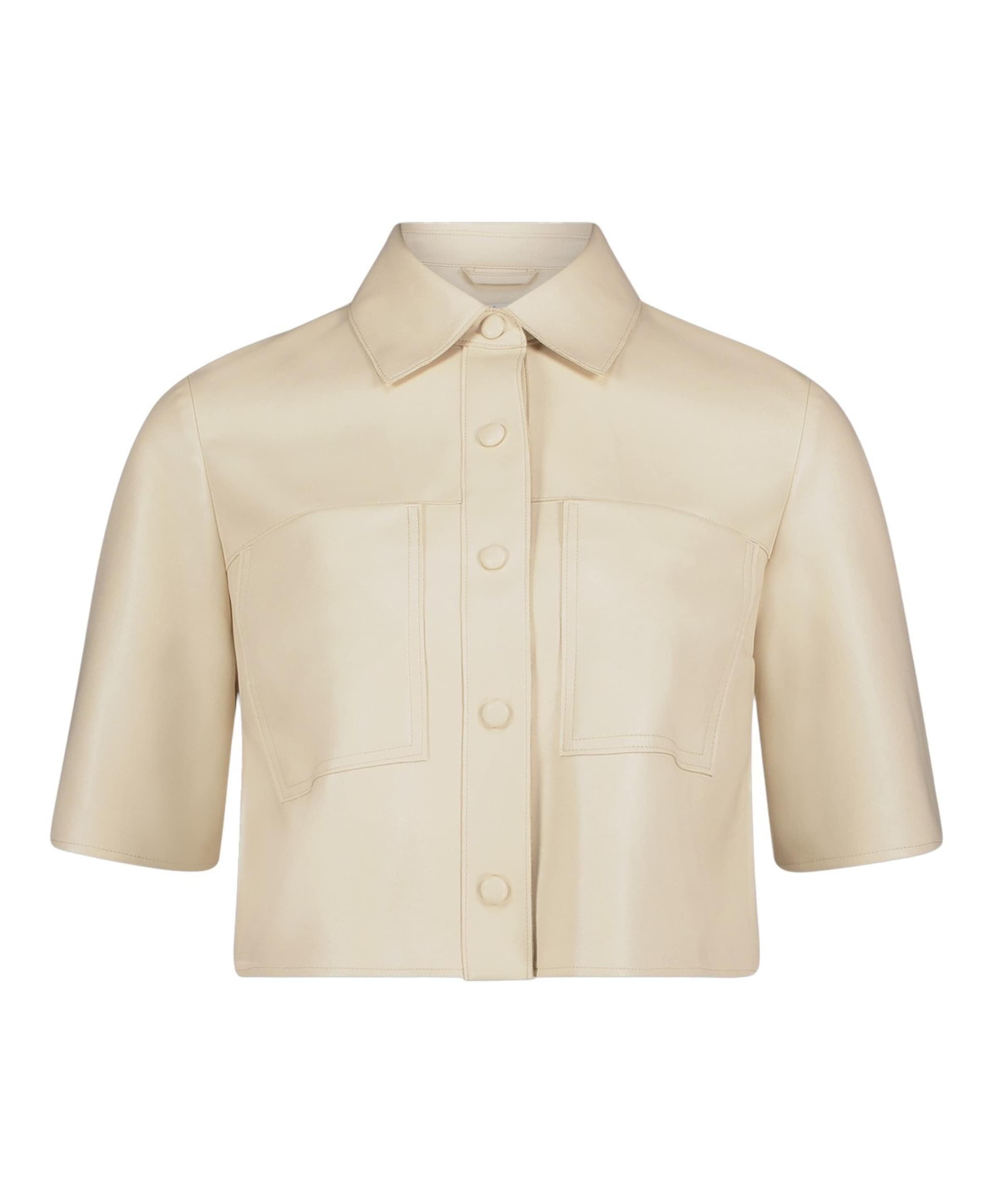 Dames blouse beige