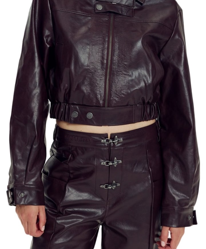 MEAVE-PA dames broek bordeaux