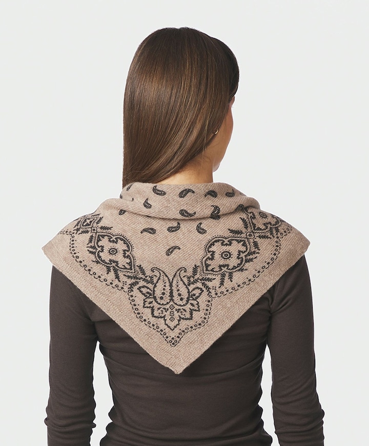 Dames sjaal beige