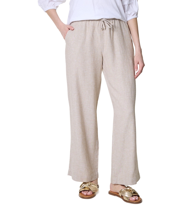 FQLAVASI dames broek beige