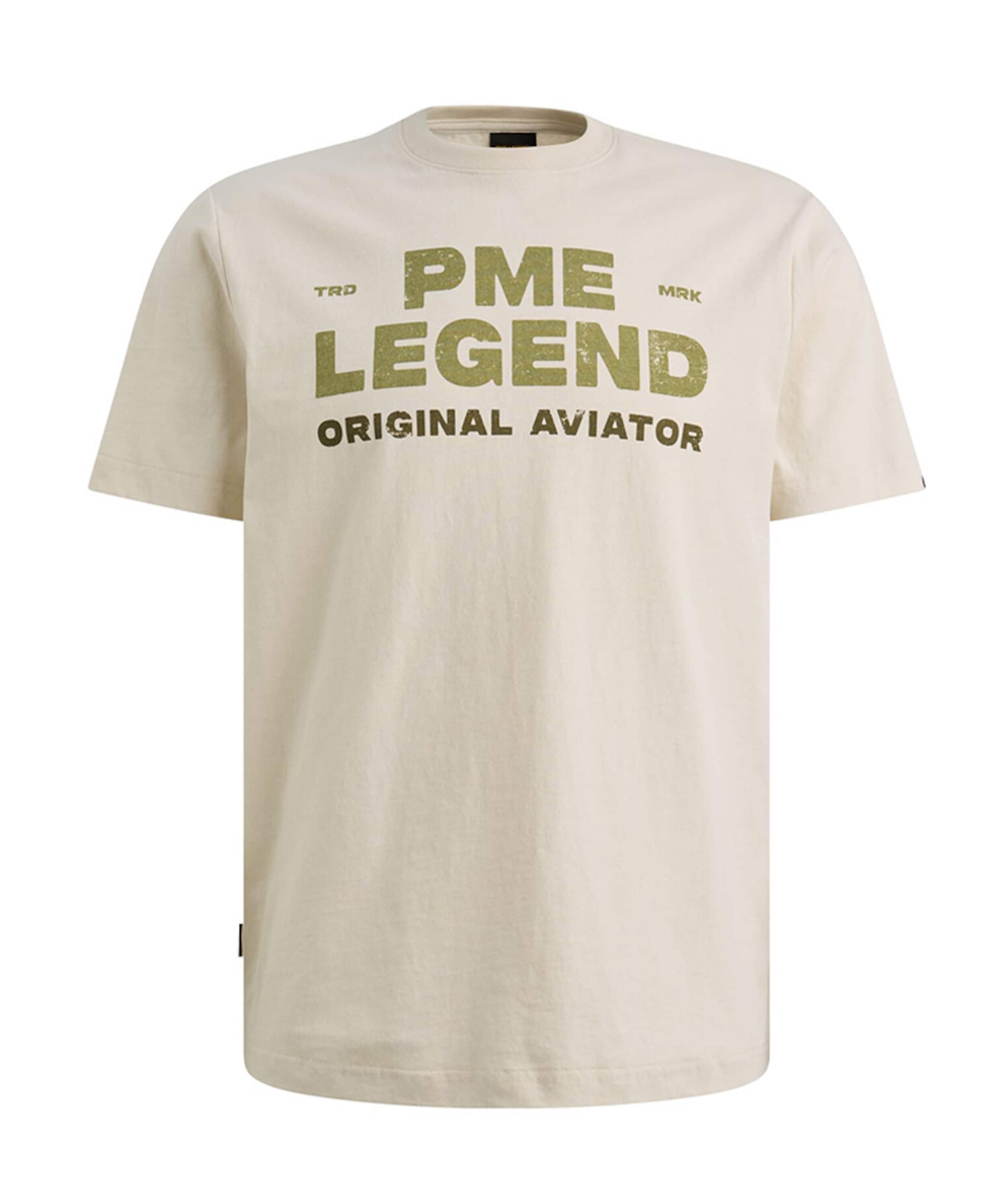 Heren T-shirt ecru