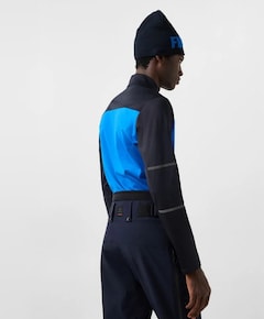 Heren pully blauw