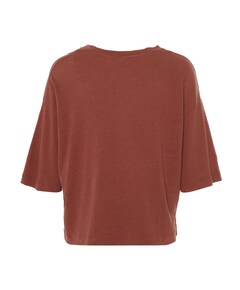 Dames T-shirt brique