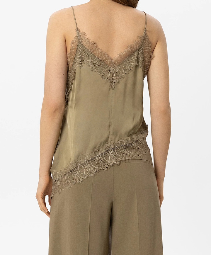 Dames top beige