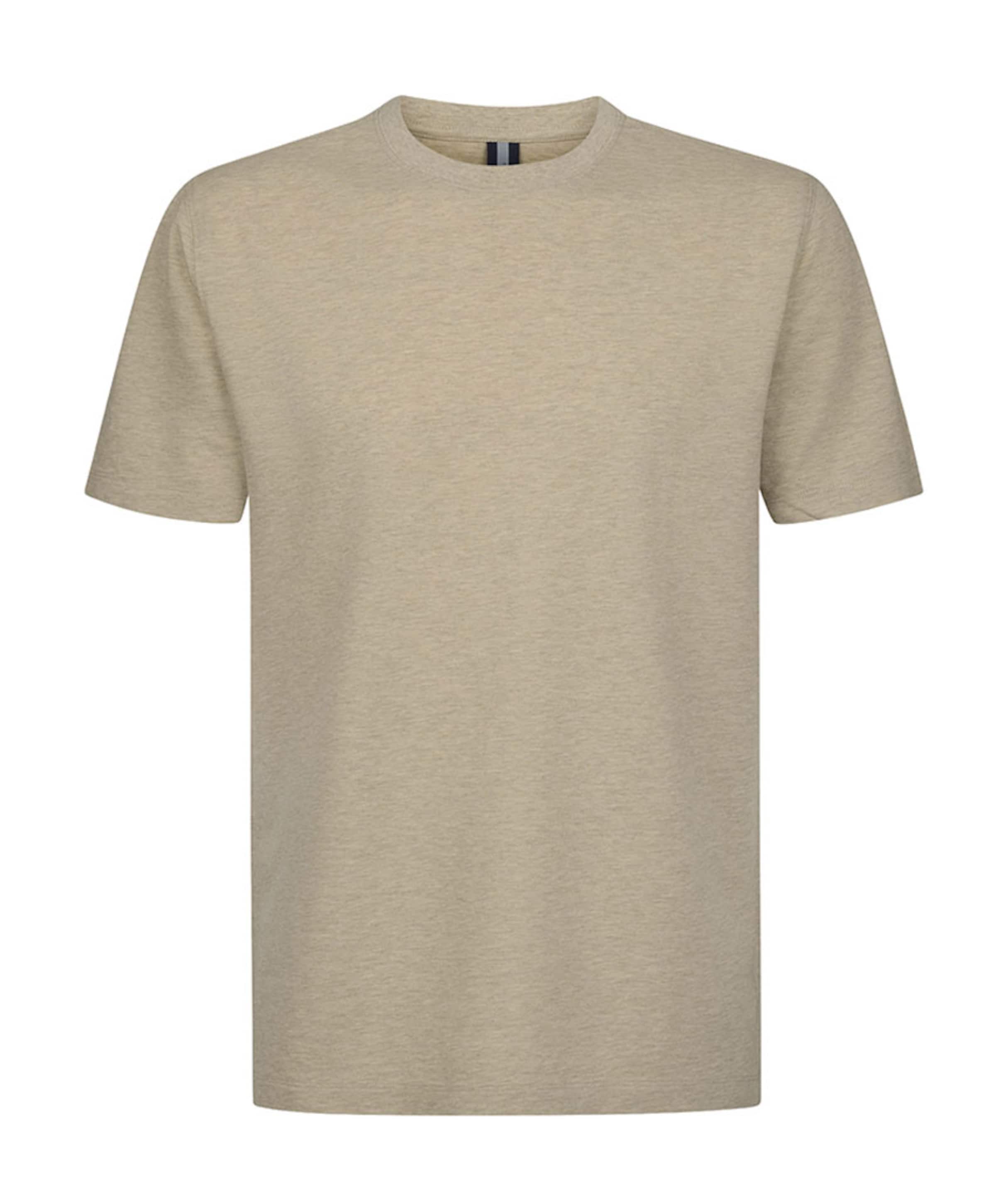 Heren T-shirt beige