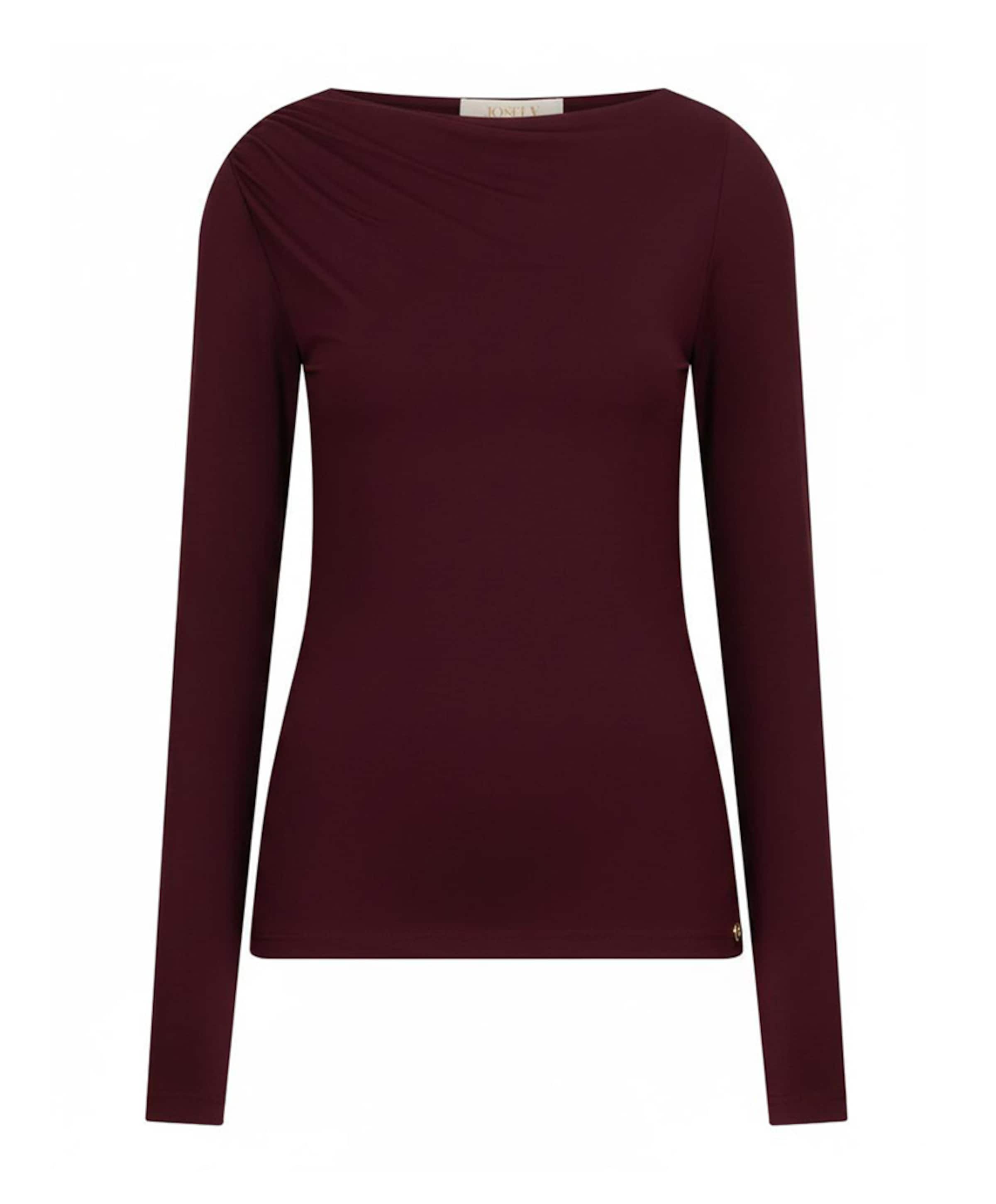 Dames longsleeve bordeaux