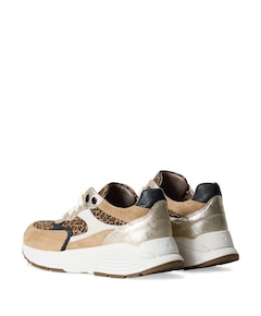 Ponte Vecchio dames sneakers bruin