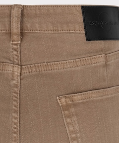 Barrel denim dames jeans bordeaux