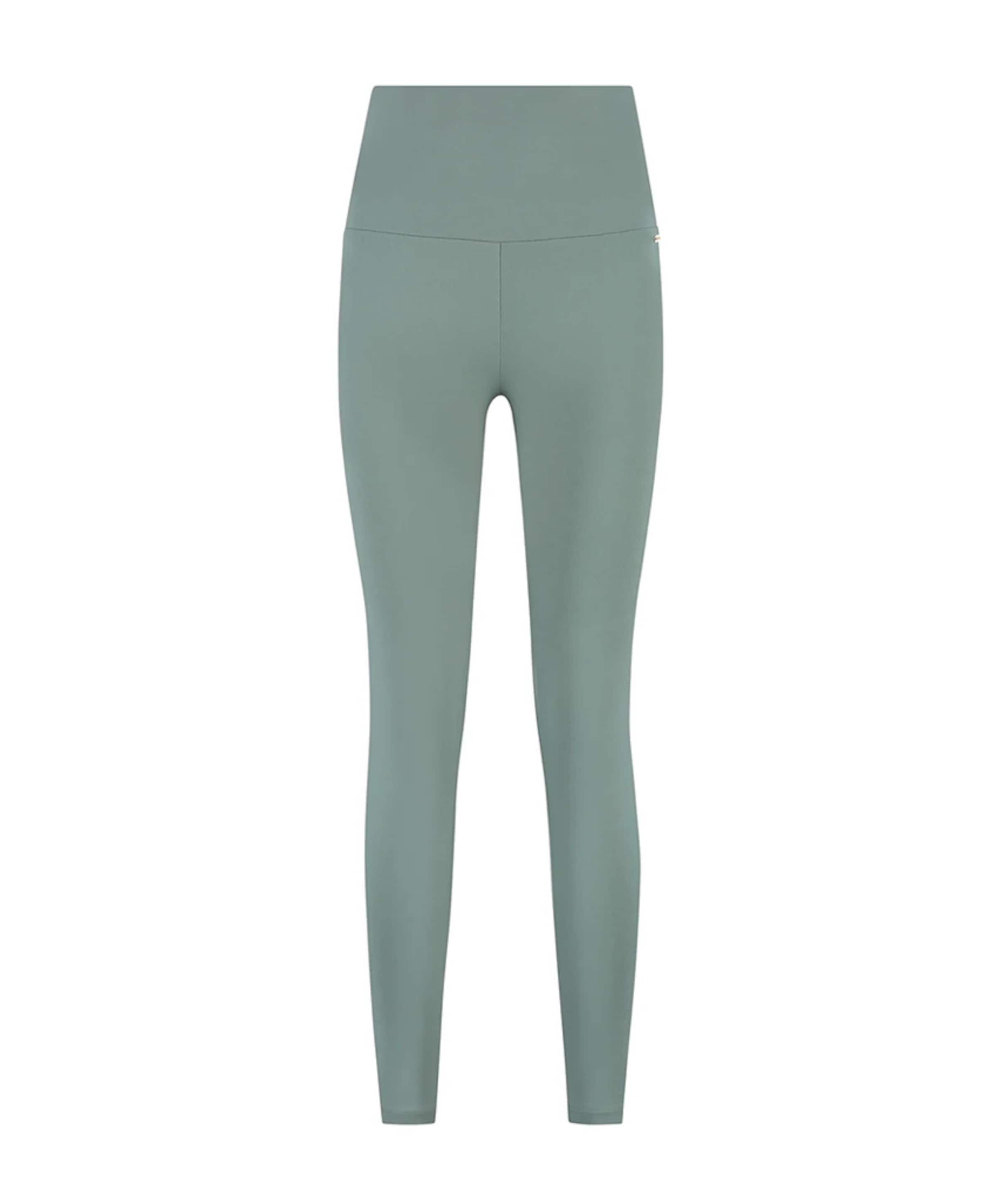 Classic Leggings High Waistband dames tight groen