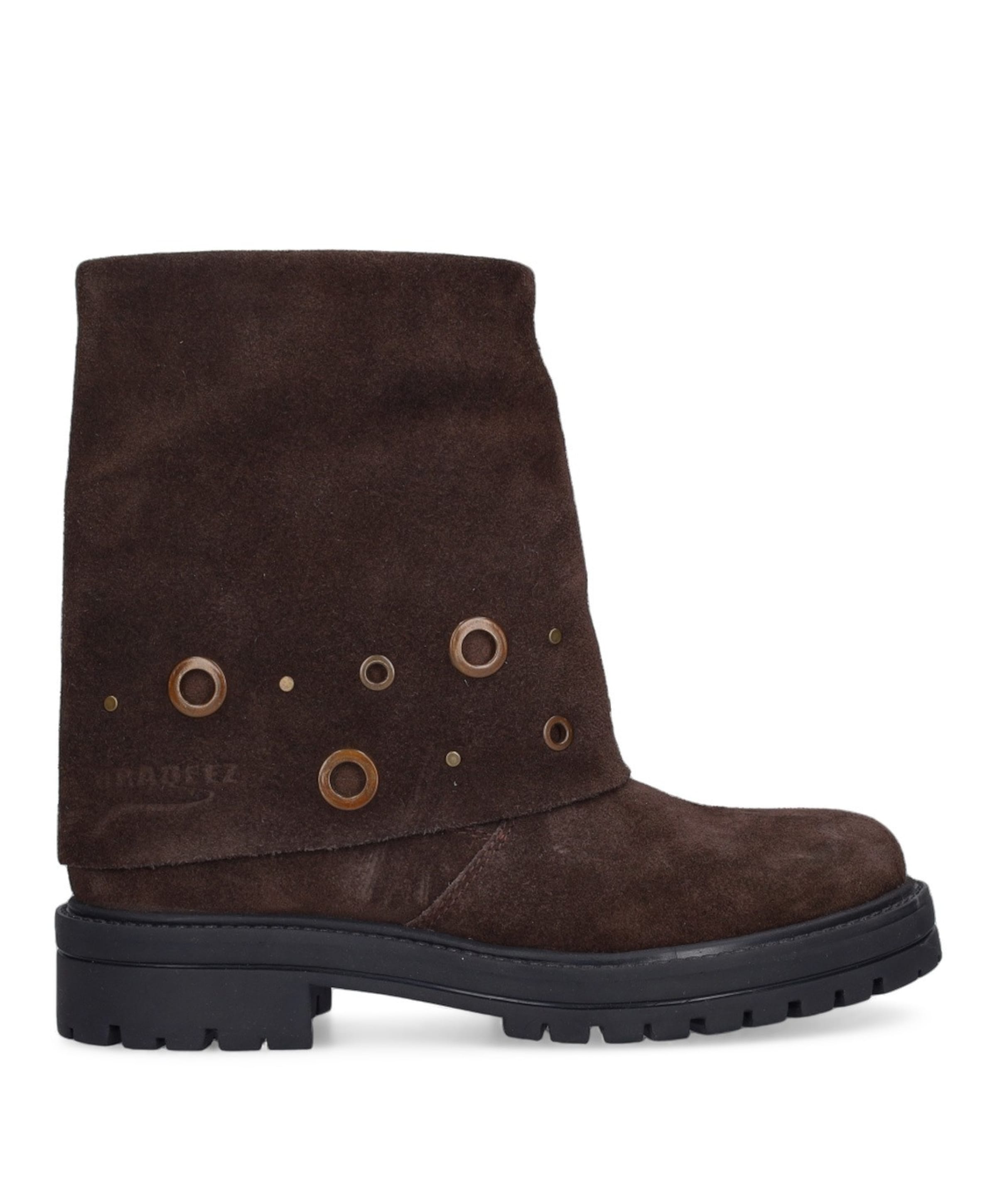 Miles Moxie meisjes enkellaarzen bruin