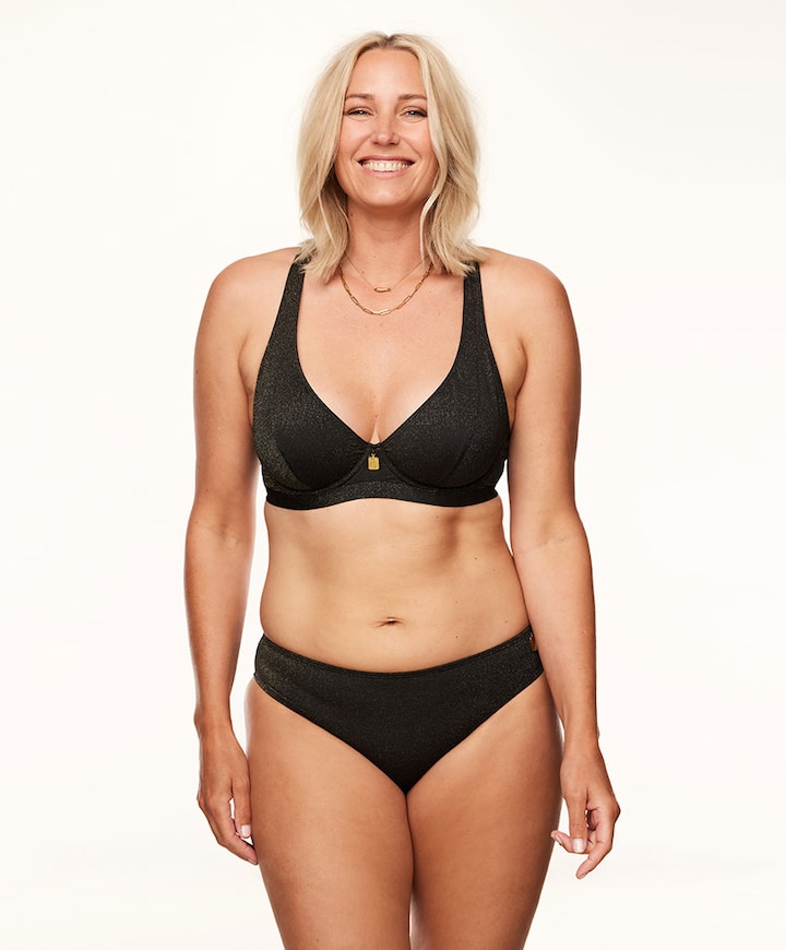 Dames bikinitop zwart