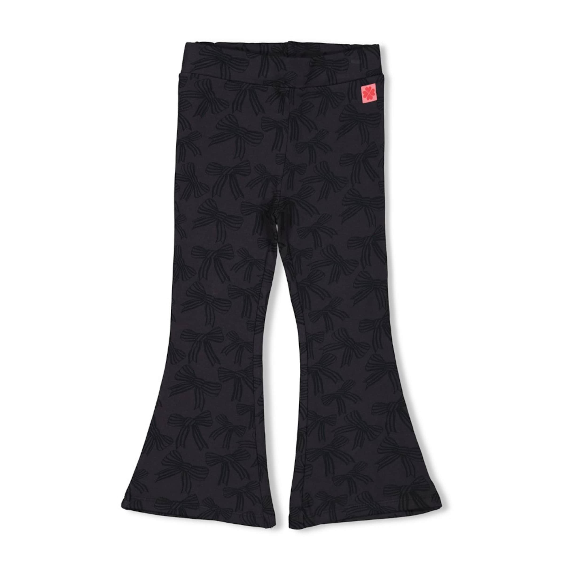 Queen of hearts meisjes broek grijs