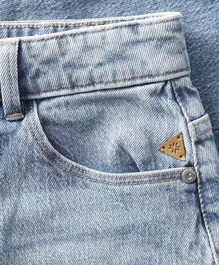Extra Wide Fit meisjes jeans blauw