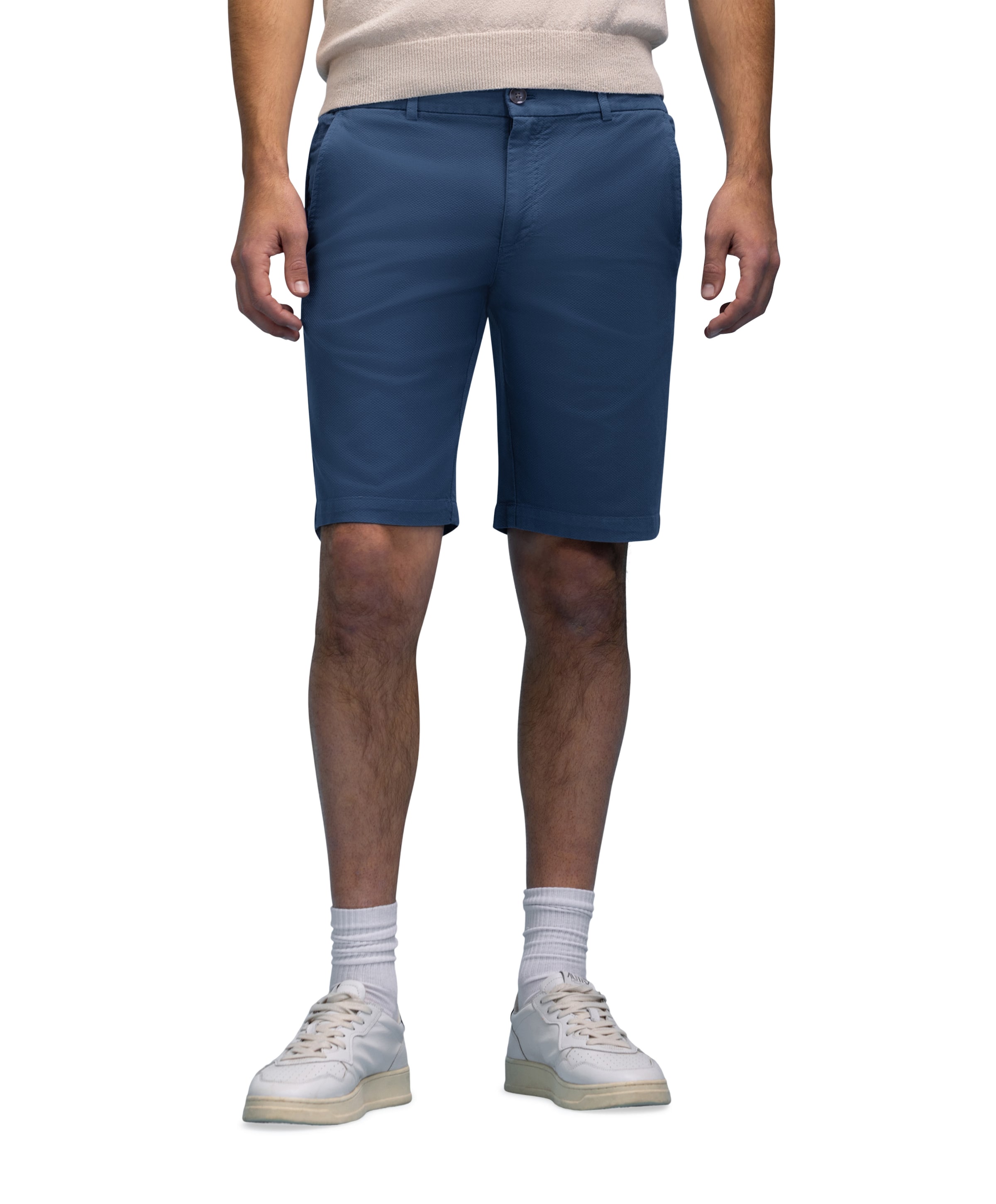 Bermuda Plain heren korte broek blauw