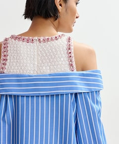 Dames jurk blauw