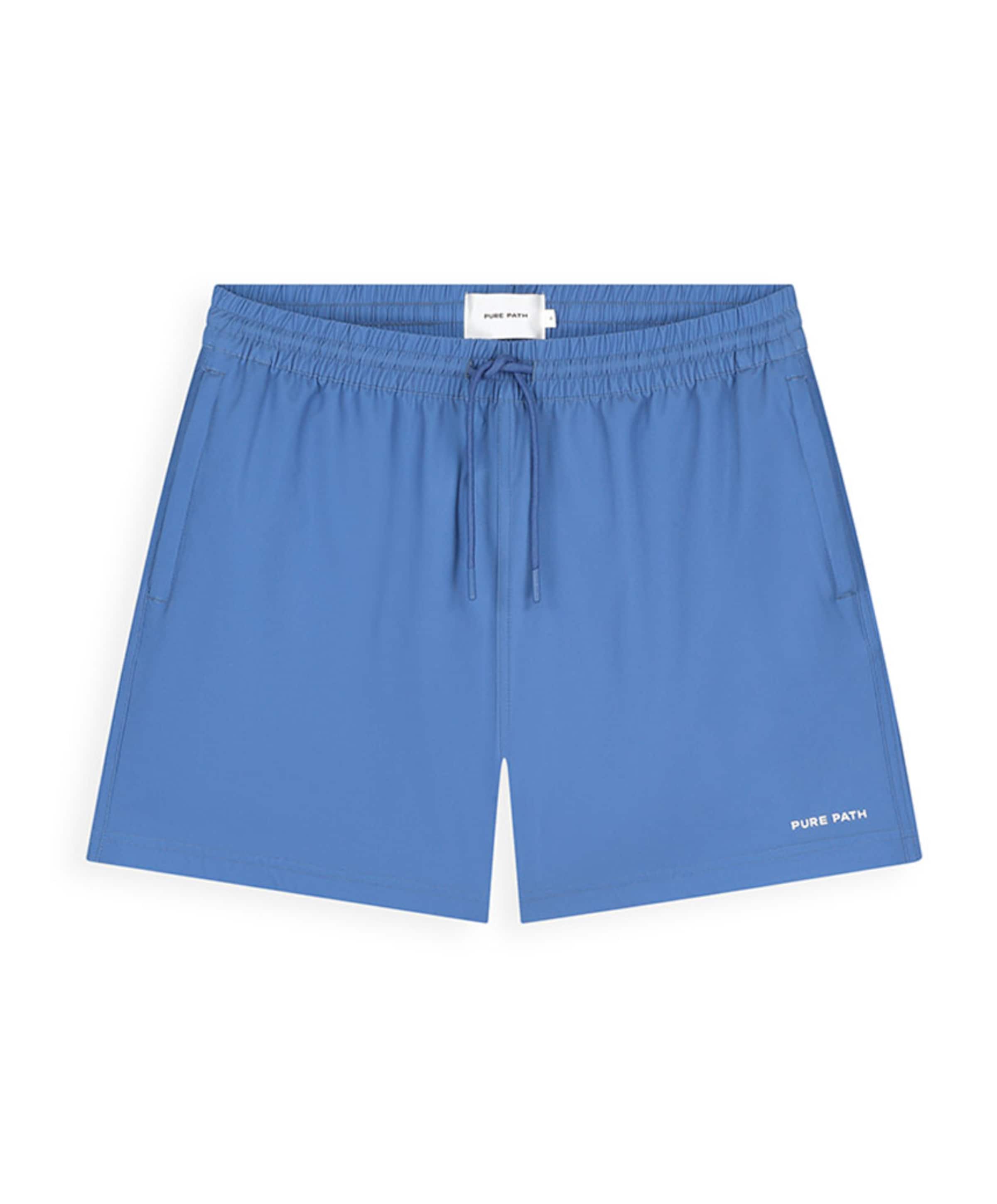 Wordmark Swimshorts heren zwembroek blauw