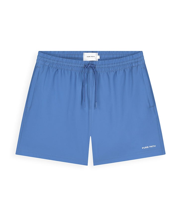 Wordmark Swimshorts heren zwembroek blauw