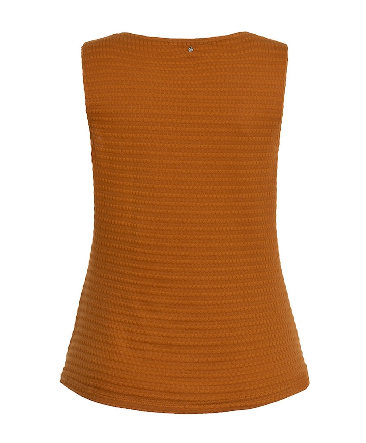 Dames top bruin