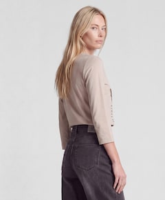 Dames longsleeve grijs