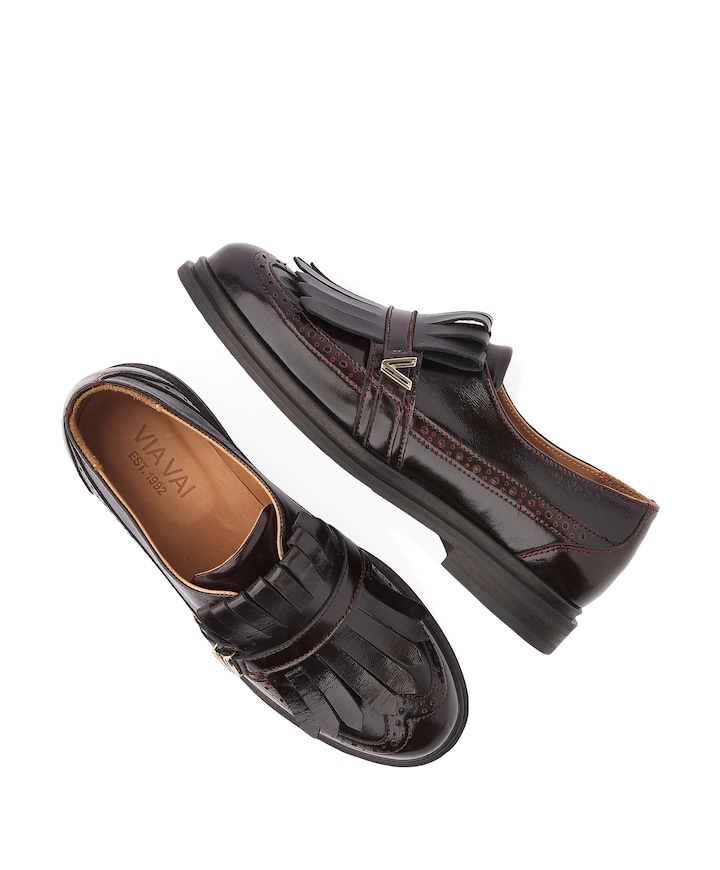 Fae Luca dames loafers bruin