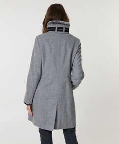 Dames jas grijs