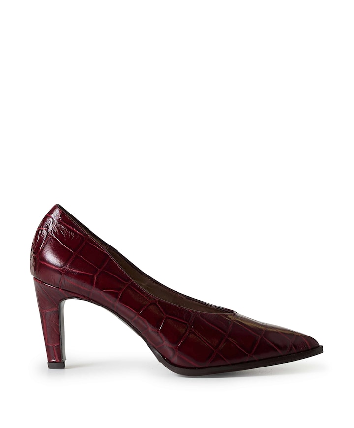 dames pumps bordeaux