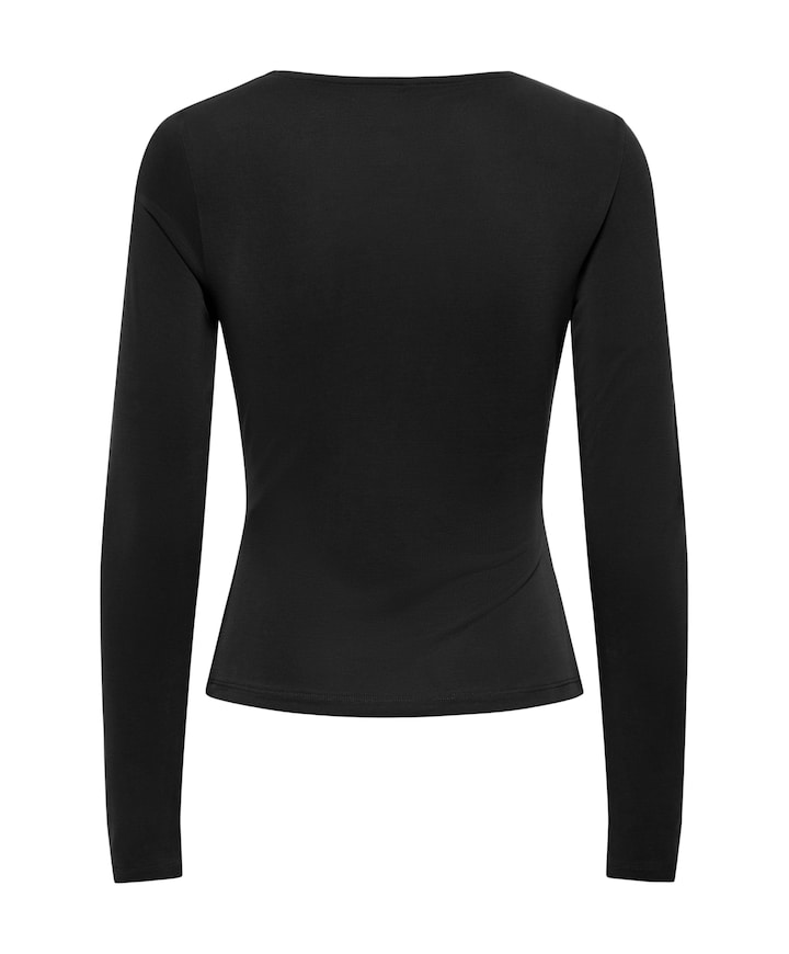 Dames longsleeve zwart